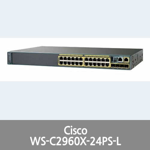 [Cisco] WS-C2960X-24PS-L Catalyst 2960-X Series Switch