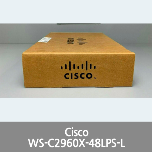[Cisco] WS-C2960X-48LPS-L Catalyst 2960-X Series 48 Port PoE Switch -