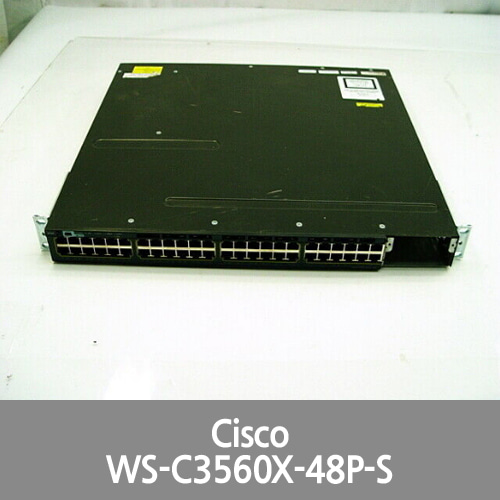 [Cisco] Catalyst 3560X 48-Port Gigabit Ethernet Switch, WS-C3560X-48P-S