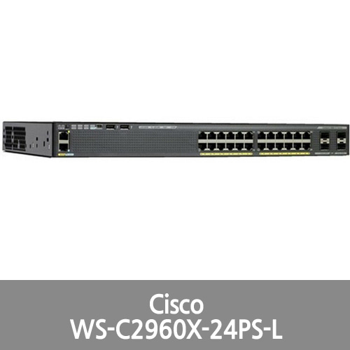 [Cisco] Linksys 24 Port Ethernet Switch with 370 Watt PoE - WS-C2960X-24PS-L
