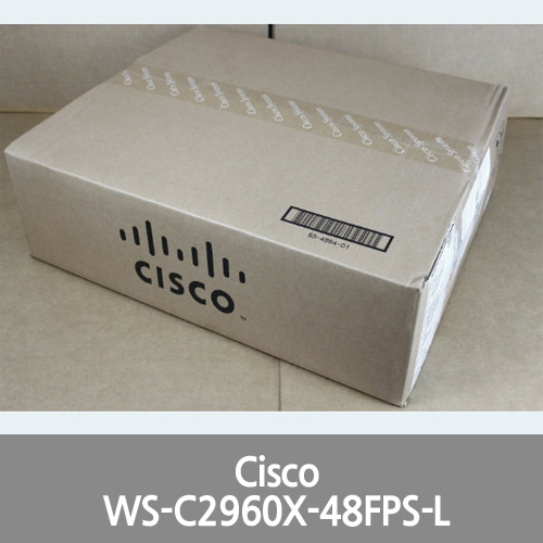 [Cisco] WS-C2960X-48FPS-L Switch 48 Port Base-T Twisted Ethernet SFP Optical