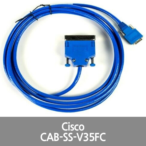 [Cisco][시리얼케이블] CAB-SS-V35FC Smart Serial Cable V.35 DTE Female 10ft 72-1429-01