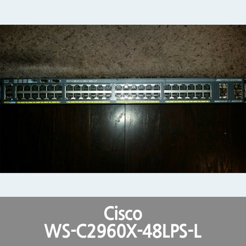 [Cisco] Catalyst WS-C2960X-48LPS-L Ethernet Switch