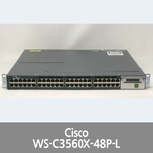 [Cisco] Catalyst 3560X WS-C3560X-48P-L V02