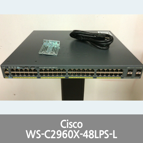 [Cisco] Catalyst 2960 WS-C2960X-48LPS-L 48-Ports Switch Managed