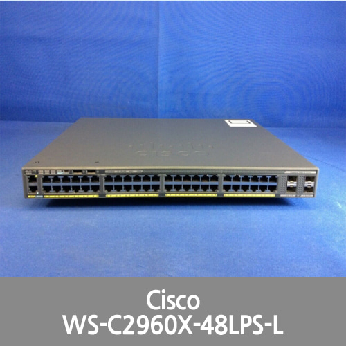 [Cisco] Catalyst WS-C2960X-48LPS-L WS-C2960X-48LPS-L 990391