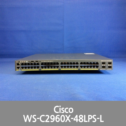 [Cisco] Catalyst WS-C2960X-48LPS-L WS-C2960X-48LPS-L 990397