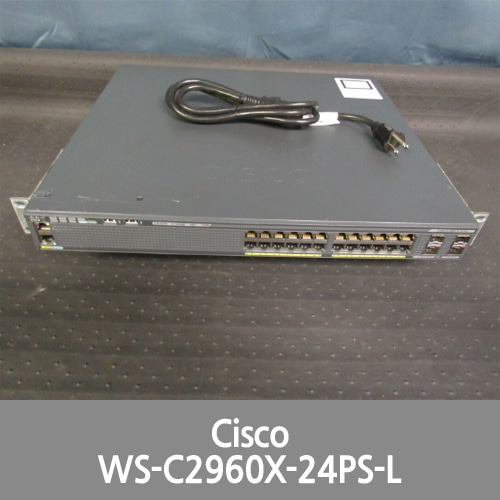 [Cisco] CATALYST 2960-X SERIES WS-C2960X-24PS-L Switch