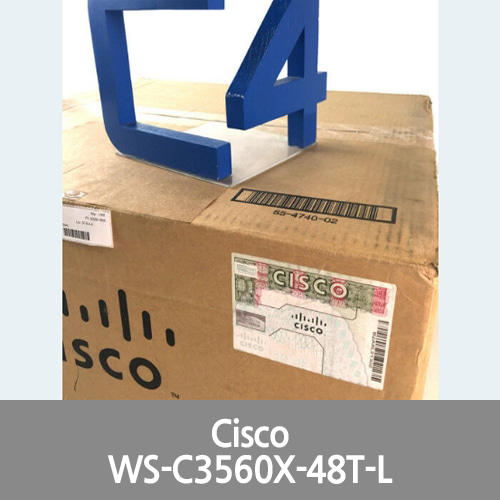 [Cisco] WS-C3560X-48T-L Catalyst Gigabit Ethernet Switch *New Sealed*