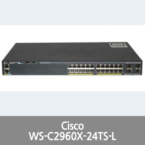 [Cisco] WS-C2960X-24TS-L 24-Port Gigabit