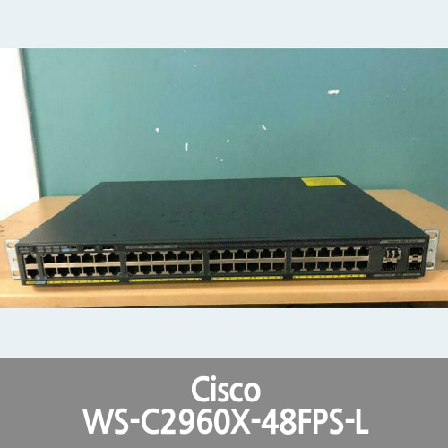 [Cisco] WS-C2960X-48FPS-L with C2960X-STACK