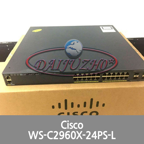 [Cisco] WS-C2960X-24PS-L Catalyst 2960-X 24 Port PoE Switch