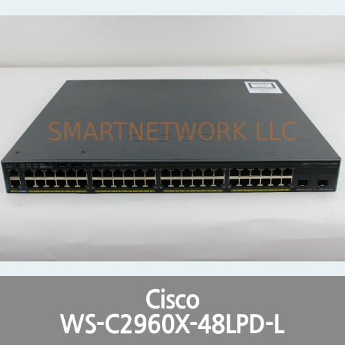 [Cisco] WS-C2960X-48LPD-L Catalyst Switch 48 x 2 SFP+ Port Gigabit Layer 2