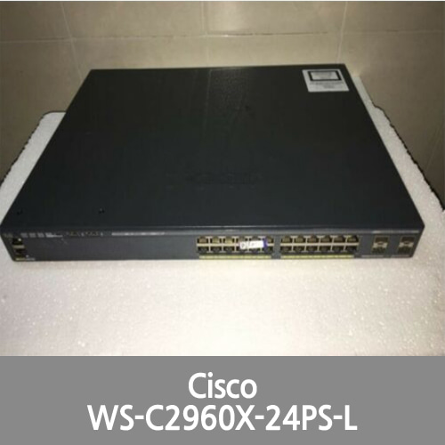[Cisco] WS-C2960X-24PS-L Catalyst 2960-X Series Switch Tested Used ir