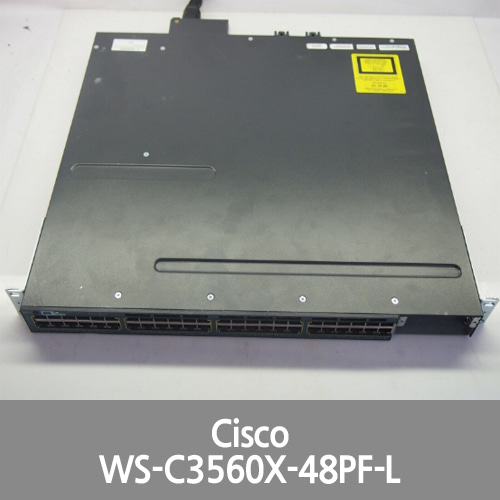 [Cisco] Catalyst WS-C3560X-48PF-L 48 Port POE Gigabit Network Switch