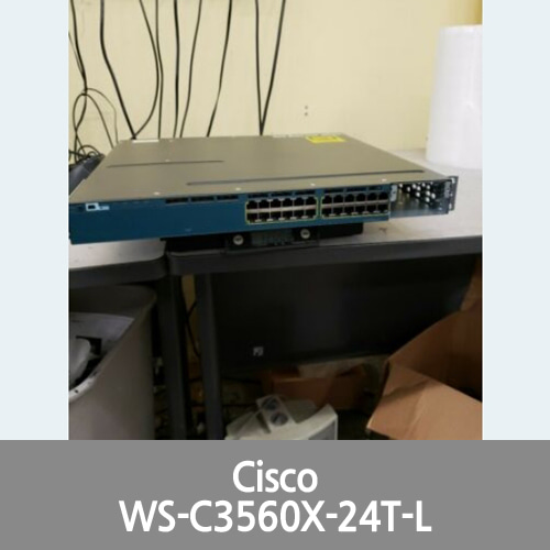 [Cisco] WS-C3560X-24T-L - Cisco Catalyst 3560X 24 Port Data LAN Base #2