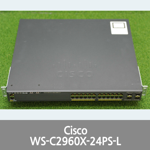 [Cisco] WS-C2960X-24PS-L Catalyst 2960X 24 Port PoE Ethernet Network Switch