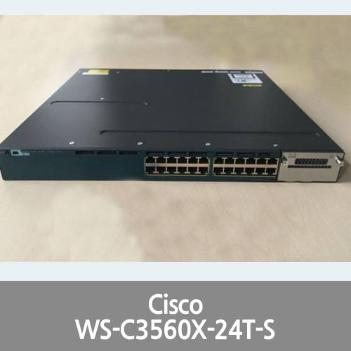 [Cisco] Catalyst WS-C3560X-24T-S Gigabit Ethernet Switch Tested