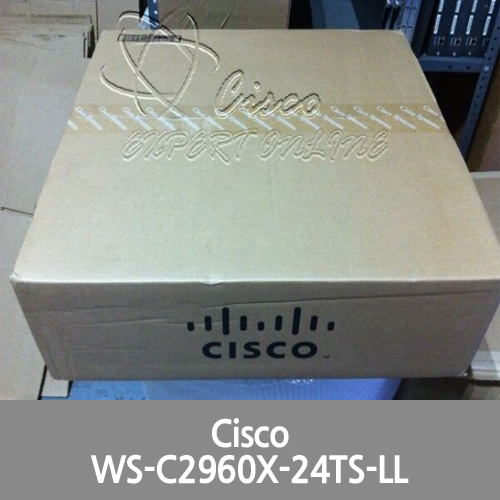 [Cisco] WS-C2960X-24TS-LL 24x 10/100/1000 Port Switch *Smartnetable*