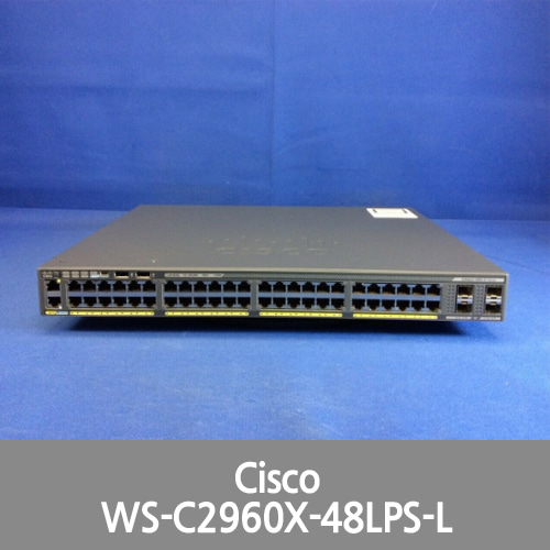 [Cisco] Catalyst WS-C2960X-48LPS-L WS-C2960X-48LPS-L 990393