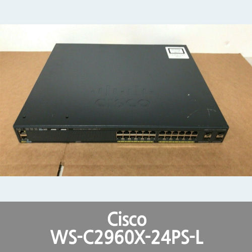 [Cisco] WS-C2960X-24PS-L POE SWITCH