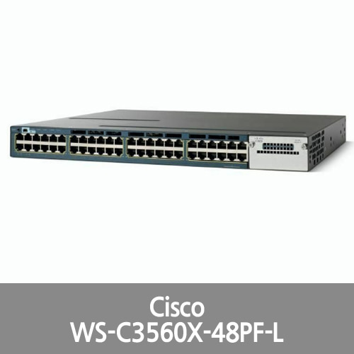 [Cisco] Catalyst WS-C3560X-48PF-L Switch Tested