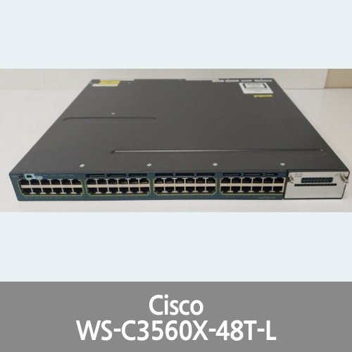 [Cisco] 3560-X SERIES WS-C3560X-48T-L 48-PORT GIGABIT ETHERNET SWITCH