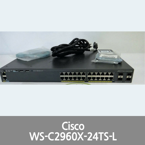 [Cisco] Catalyst WS-C2960X-24TS-L V05 - 24 Port GbE &amp; 4 * 1 GbE SFP