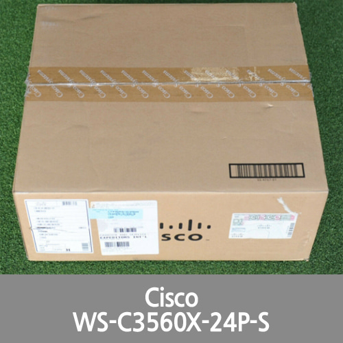 [Cisco] WS-C3560X-24P-S 3560X PoE Switch w/ C3KX-PWR-715WAC - 1YrWtyTxInv