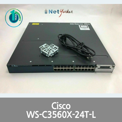 [Cisco] WS-C3560X-24T-L • 24-Port Gigabit Ethernet Switch ■Same Day Fast Shipping■