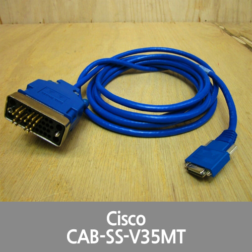 [Cisco][시리얼케이블] CAB-SS-V35MT V.35 Cable DTE Male to Smart Serial 72-1428-01