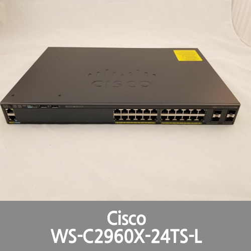 [Cisco] (WS-C2960X-24TS-L) Managed Ethernet Switch