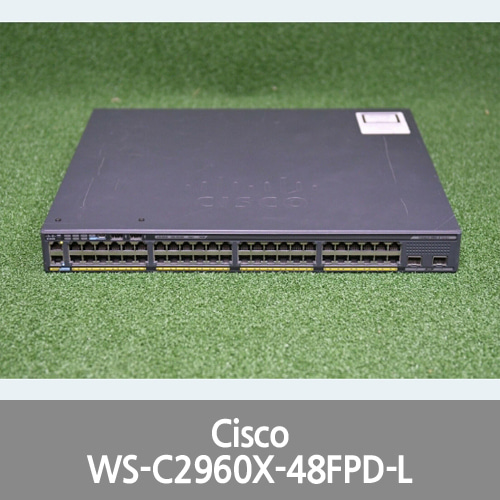[Cisco] 2960X WS-C2960X-48FPD-L Catalyst 2960-X Switch Managed L2 Gigabit Ethernet