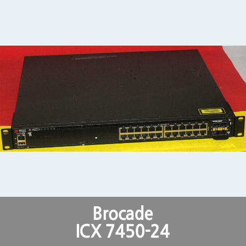 [Brocade][Ruckus] ICX7450-24 ICX 7450 Switch with ICX7400-4X10GF 2x ICX7400-1X40GQ