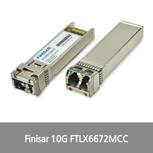 [Finisar][광모듈] 10G DWDM 40km Multi-Rate Tunable SFP+ (T-SFP+) Optical Transceiver FTLX6672MCC
