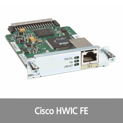 [Cisco][FE포트] HWIC-1FE FASTETHERNET MODULE 1YearWarranty