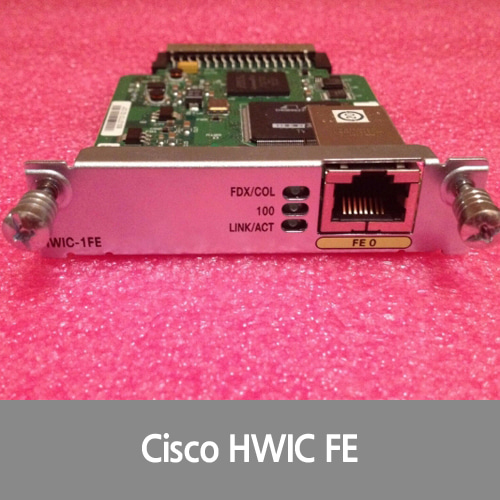 [Cisco][FE포트] HWIC-1FE Fast Ethernet Layer 3 WAN Interface Card - 1 Year Warranty!