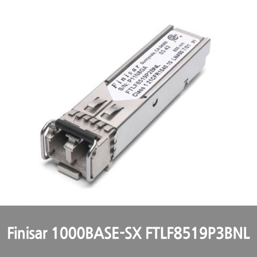 [Finisar][광모듈] 1000BASE-SX and 2G Fibre Channel (2GFC) 500m Extended Temperature SFP Optical Transceiver FTLF8519P3BNL
