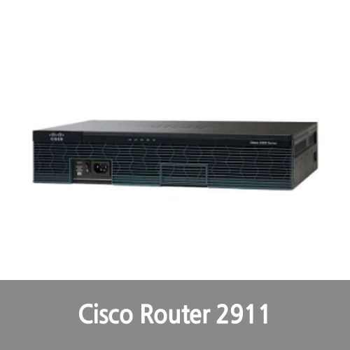 [Cisco] CISCO2911-SEC/K9-RF Security Bundle - Router - GigE - Rack-mountable