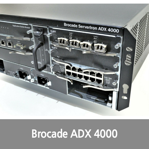 [Brocade] SERVERIRON ADX-4000 SWITCH WITH SI-4000-PREM LICENSE SI-4XG SI-12GC