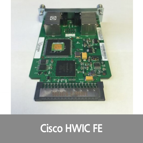 [Cisco][FE포트] HWIC-2FE High Speed WAN Interface Card !TESTED, WORKING!