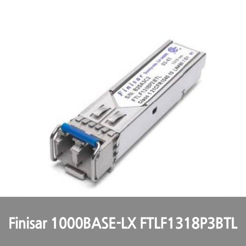 [Finisar][광모듈] 1000BASE-LX and 1G Fibre Channel (1GFC) 10km Industrial Temperature Gen3 SFP Optical Transceiver FTLF1318P3BTL
