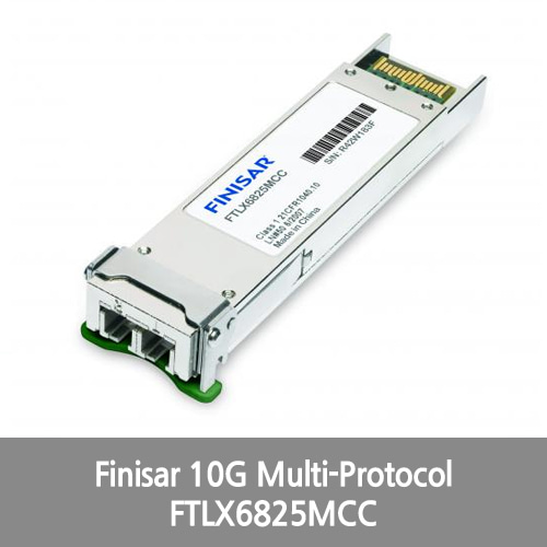 [Finisar][광모듈] 10G Multi-Protocol Tunable DWDM 80km Gen2 High Optical Output Power XFP (T-XFP) Optical Transceiver FTLX6825MCC