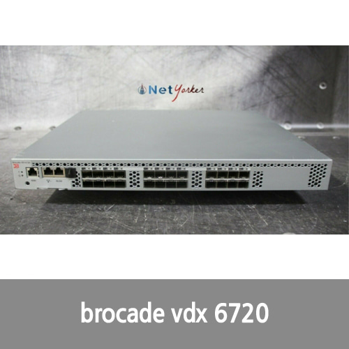 [Brocade] Brocade BR-VDX6720-24-F • 6720 24-Port Ethernet Switch ■ COMES WITH DUAL POWER ■