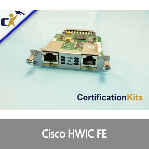 [Cisco][FE포트] HWIC-2FE High Speed WAN Interface Card 1 Yr Wnty!