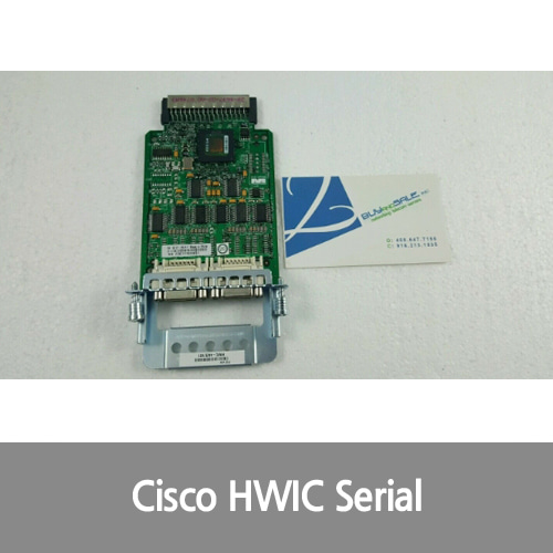 [Cisco][시리얼포트] HWIC-4A/S - 4-Port Async/Sync Serial WIC Module