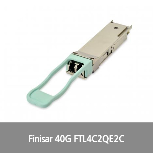 [Finisar][광모듈] 40G Ethernet LM4 160m Duplex Multimode Gen2 QSFP+ Optical Transceiver FTL4C2QE2C