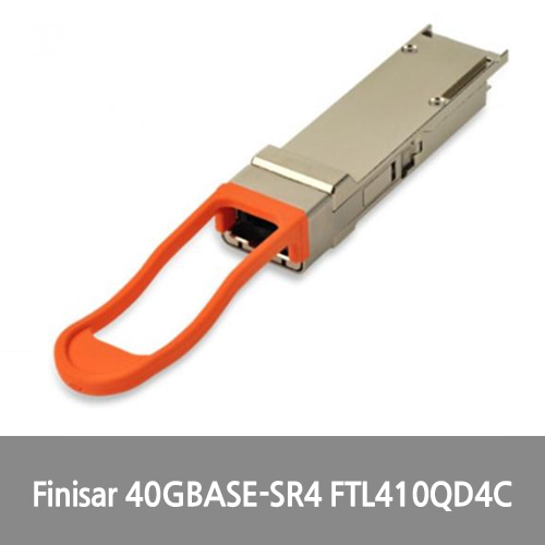 [Finisar][광모듈] 40GBASE-SR4/10GBASE-SR 300m Gen4 QSFP+ Optical Transceiver FTL410QD4C