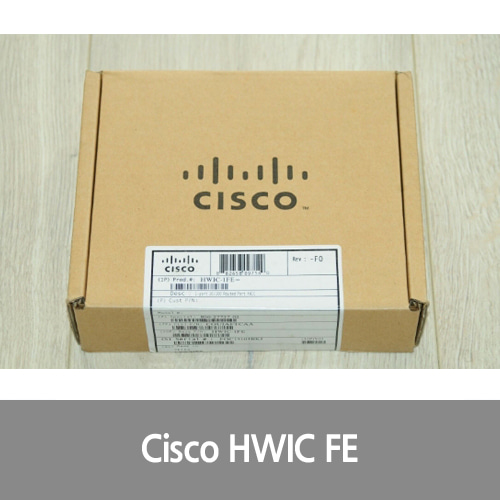 [Cisco][FE포트] HWIC-1FE 1x FE High-Speed WAN Router Interface Card
