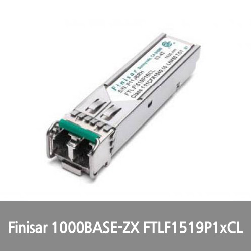 [Finisar][광모듈] 1000BASE-ZX and 2G Fibre Channel (2GFC) 80km SFP Optical Transceiver FTLF1519P1xCL